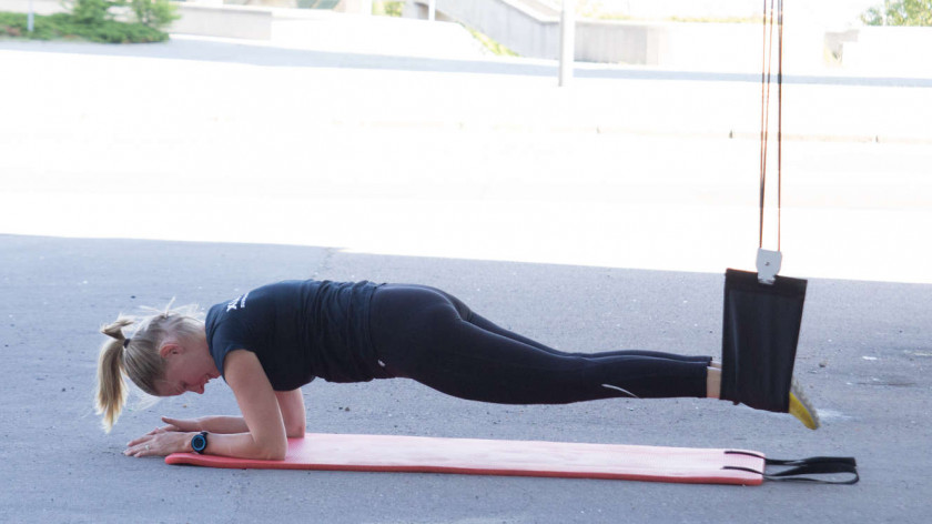 XUP  Suspended frontplank - core workout